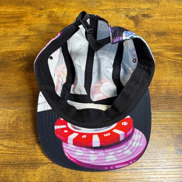 Supreme Casino Camp Cap 5 Panel Black Made in USA FW18 - Picture 2 of 3